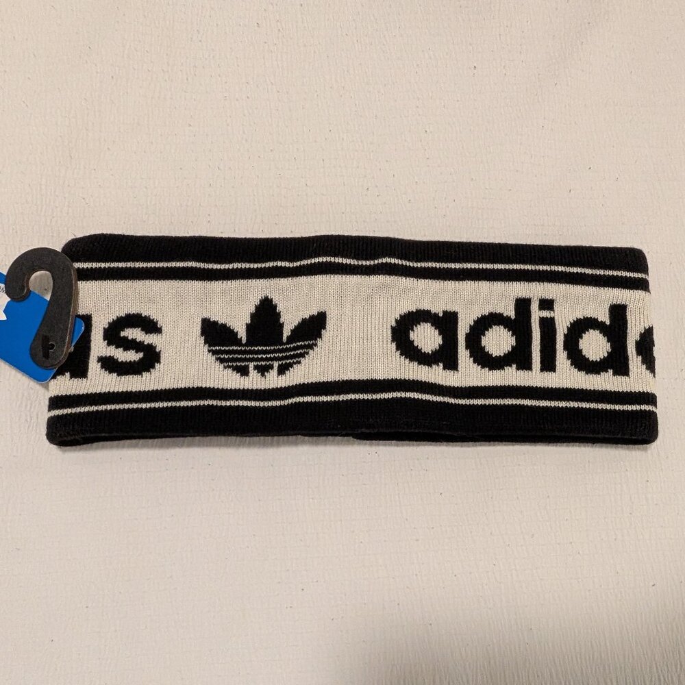 Adidas Originals Knitted Headband Black/White OS NWT – Vintage Style